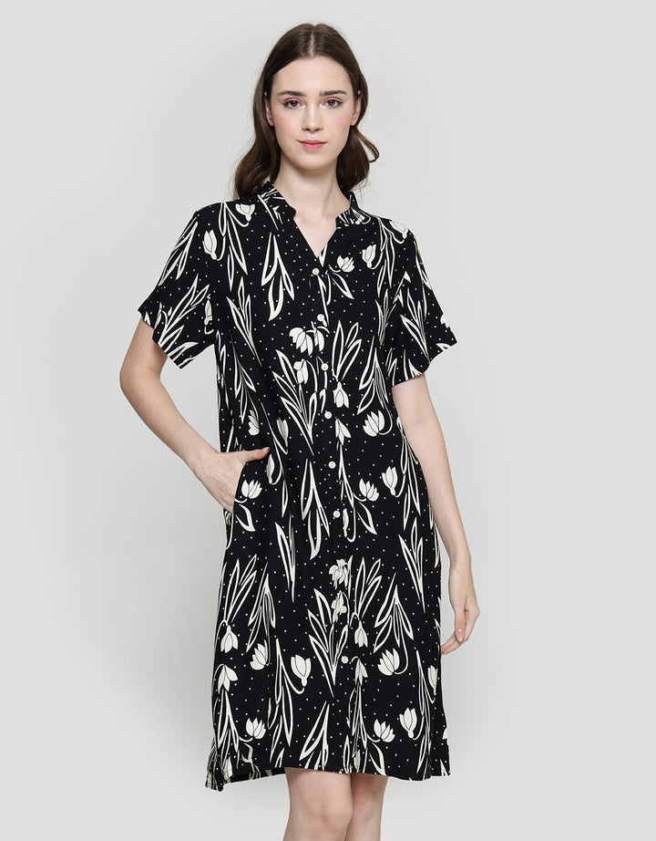 St. Yves Floral Dots Midi Dress for Women