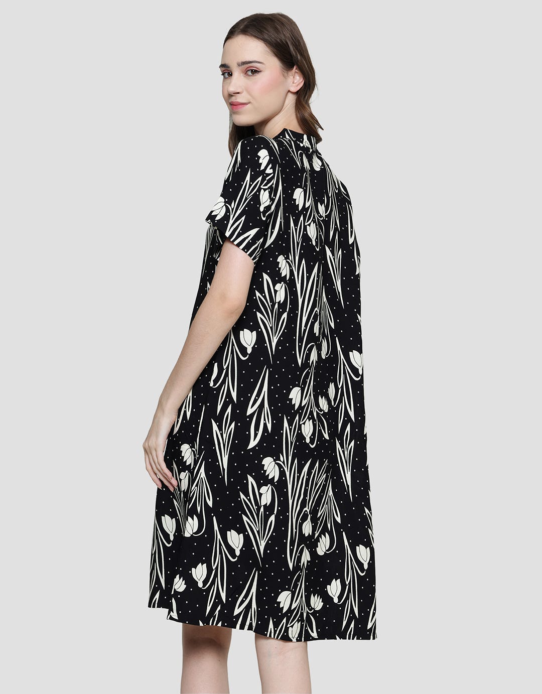 St. Yves Floral Dots Midi Dress for Women
