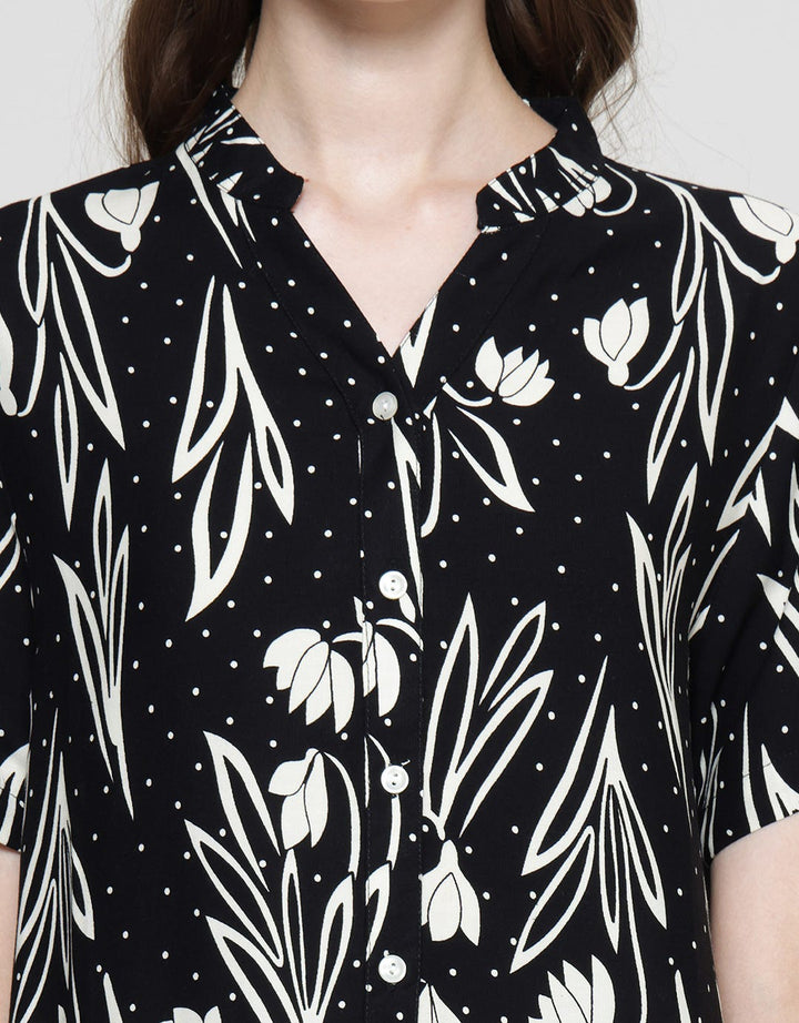 St. Yves Floral Dots Midi Dress for Women