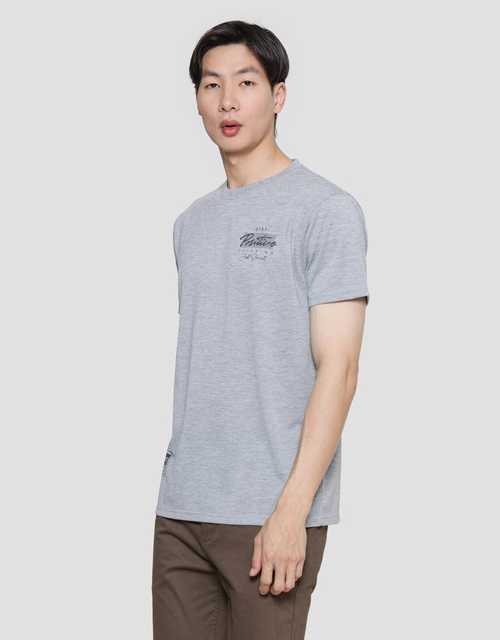 Anyday Print Stay Positive Men's Short Sleeve T-Shirt