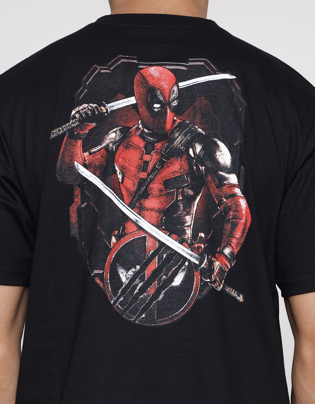 Marvel Deadpool Wolverine Men's T-Shirt