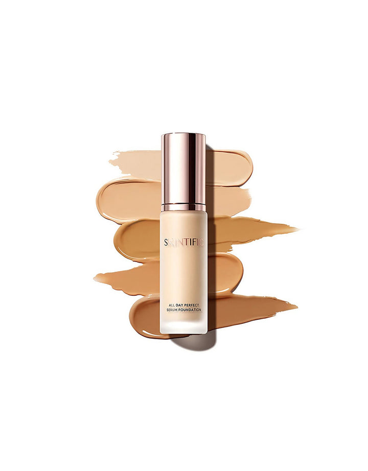 Skintific All Day Perfect Soft Matte Serum Foundation 01 Vanilla