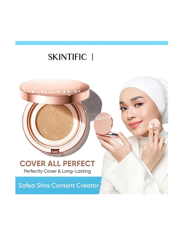 Skintific SPF35 PA++++ Lightweight Cushion Refill 04 Beige