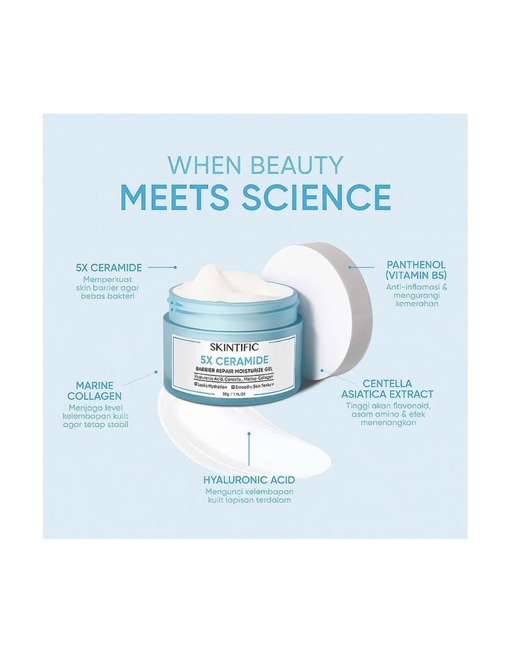 Skintific 5X Ceramide Barrier Moisture Gel 30g