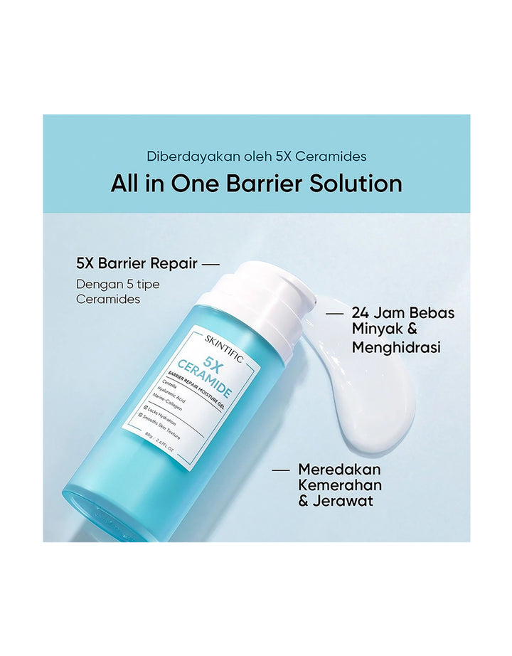 Skintific 5X Ceramide Hydrating Barrier Moisture Gel 80g