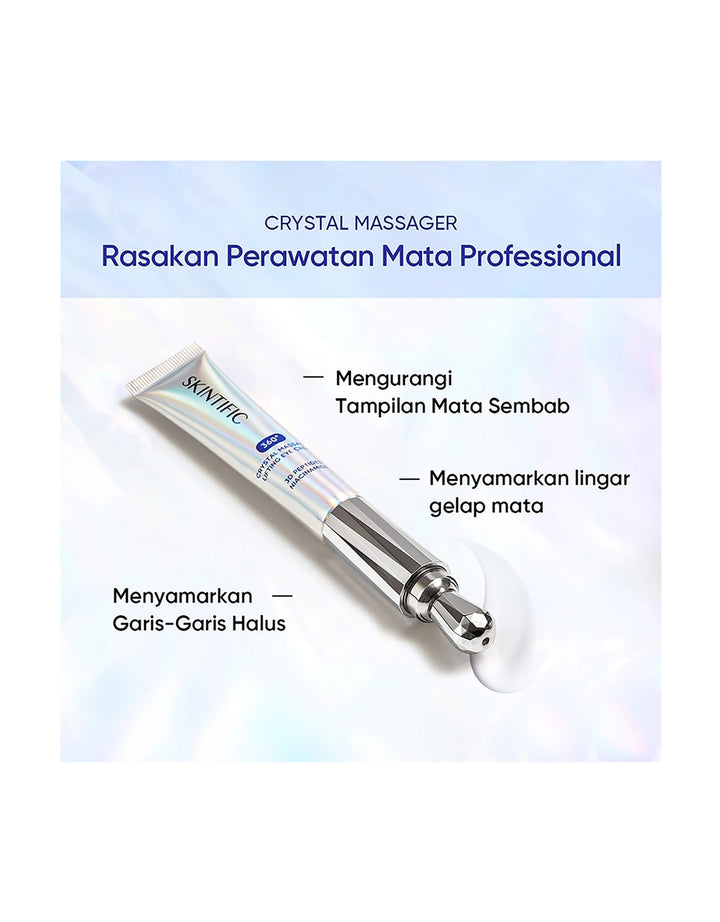Skintific 360 Crystal Massager Eye Cream 20g