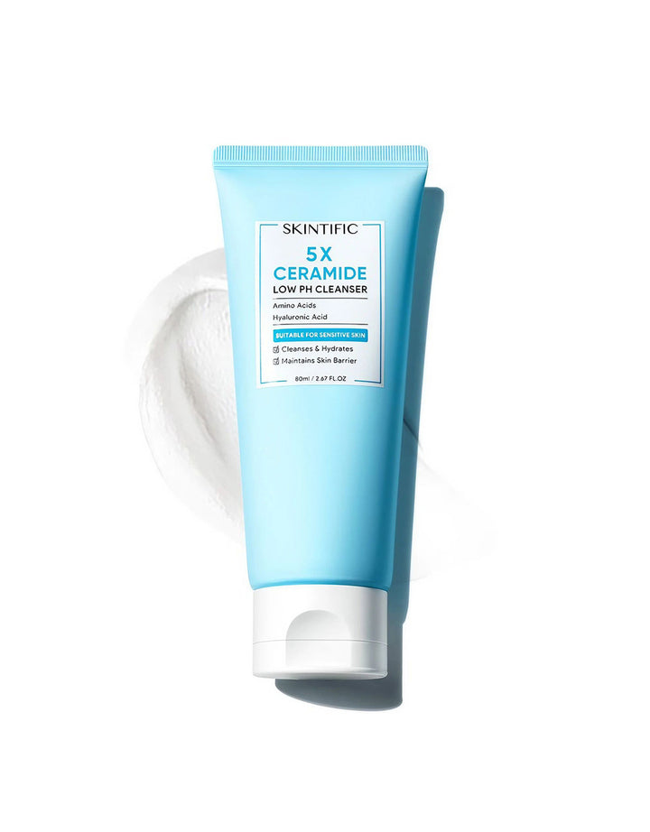 Skintific 5X Ceramide Gentle Low pH Cleanser 80ml