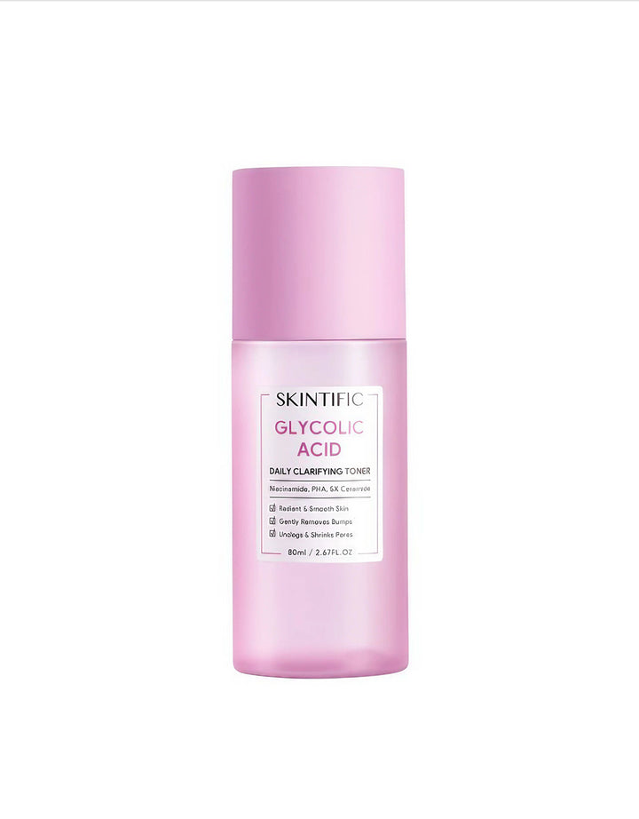 Skintific Glycolic Acid Daily Clarifying Radiance Toner 80ml