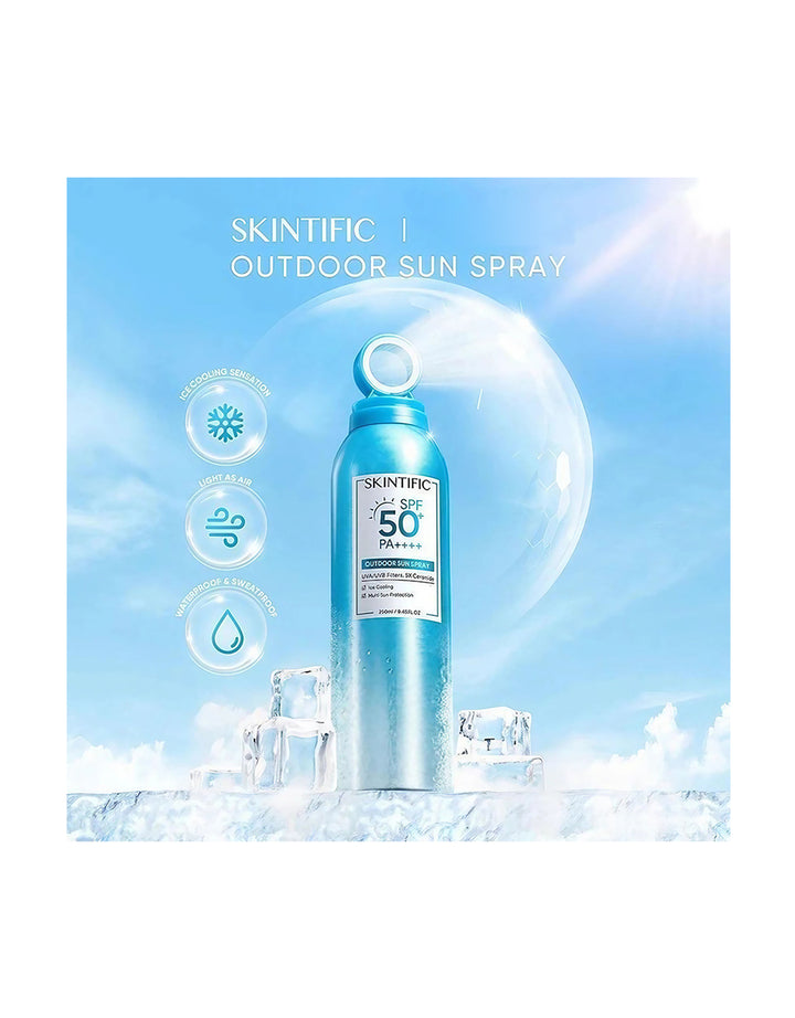 Skintific Outdoor SPF 50+ PA++++ 5X Ceramide Sunscreen Spray 250ml