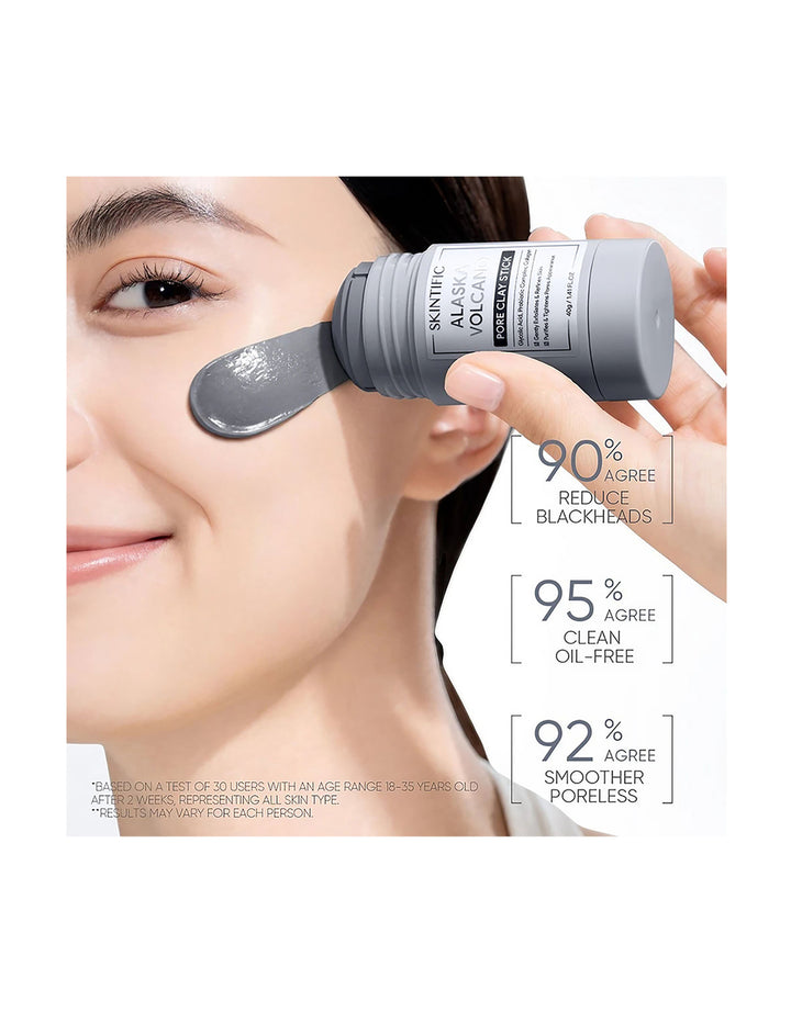 Skintific Alaska Volcano Clay Deep Cleanse Face Mask Stick 40g