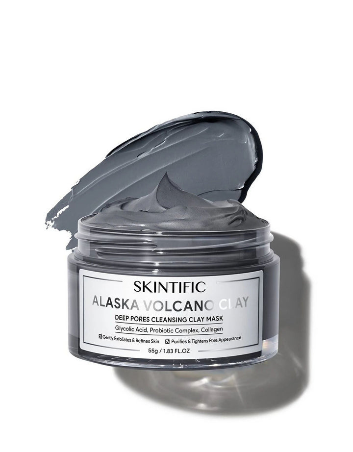 Skintific Alaska Volcano Deep Cleansing Clay Mask 55g