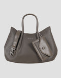 Bellezza Texture Solid Handbag Wanita