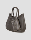 Bellezza Texture Solid Handbag Wanita