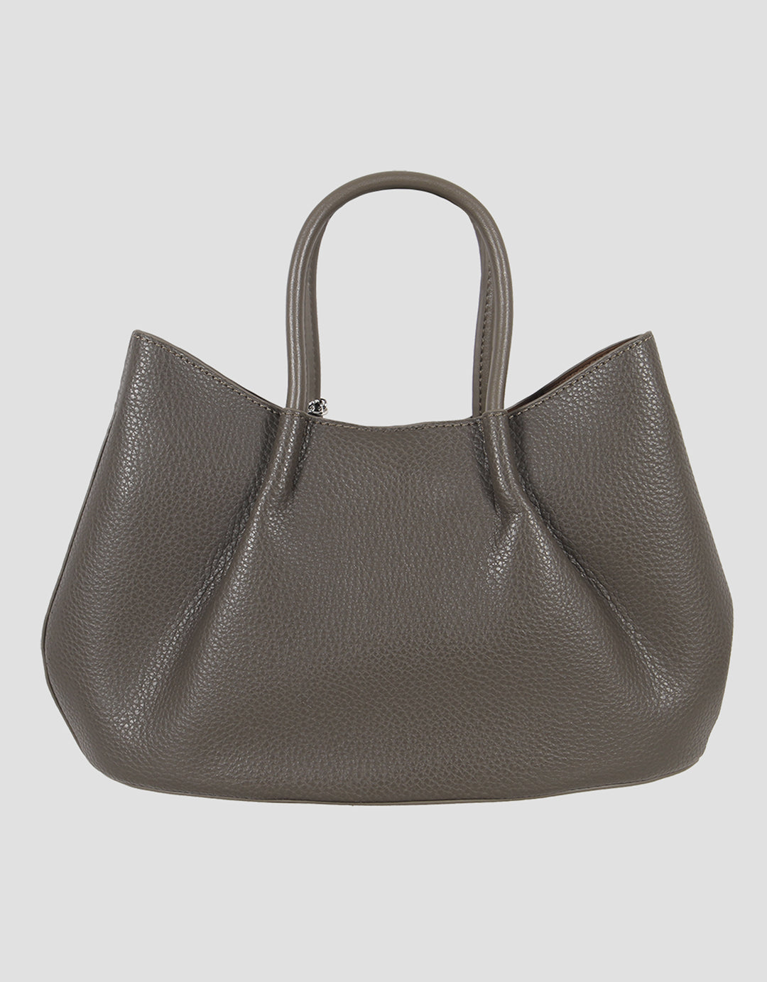 Bellezza Texture Solid Handbag Wanita