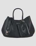 Bellezza Texture Solid Handbag Wanita