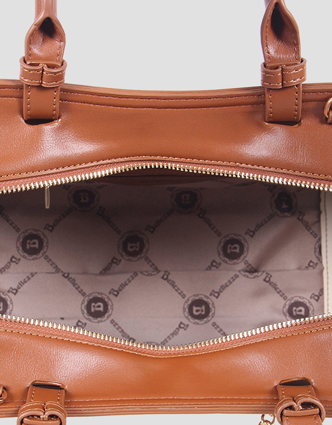 Bellezza Zipper With Chain Handbag Wanita