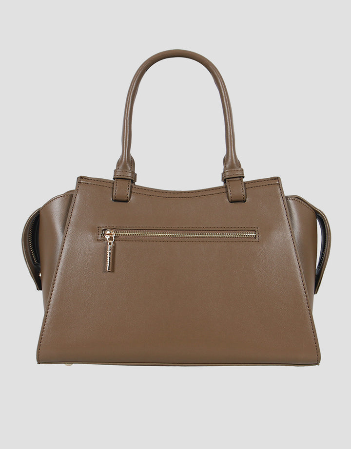 Bellezza Zipper With Chain Handbag Wanita