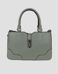 Bellezza Braid Strap Twist Lock Handbag Wanita