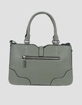Bellezza Braid Strap Twist Lock Handbag Wanita