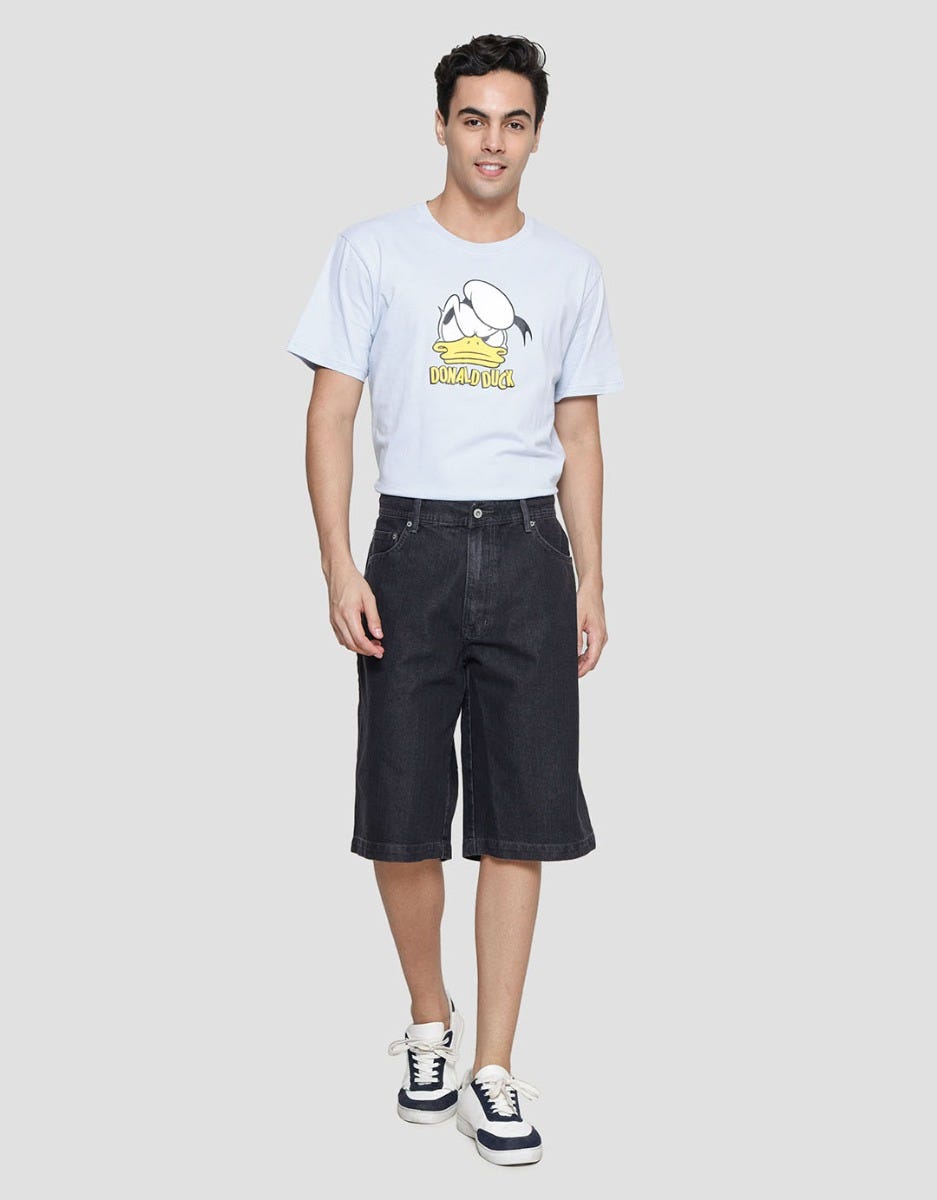 Cole Short Basic Denim Celana Pria