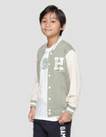 Nevada Pe Basic Solid Logo H Boys Bomber Jacket