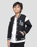 Nevada Logo LA Jaket Bomber Anak Laki-laki