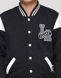Nevada Logo LA Jaket Bomber Anak Laki-laki