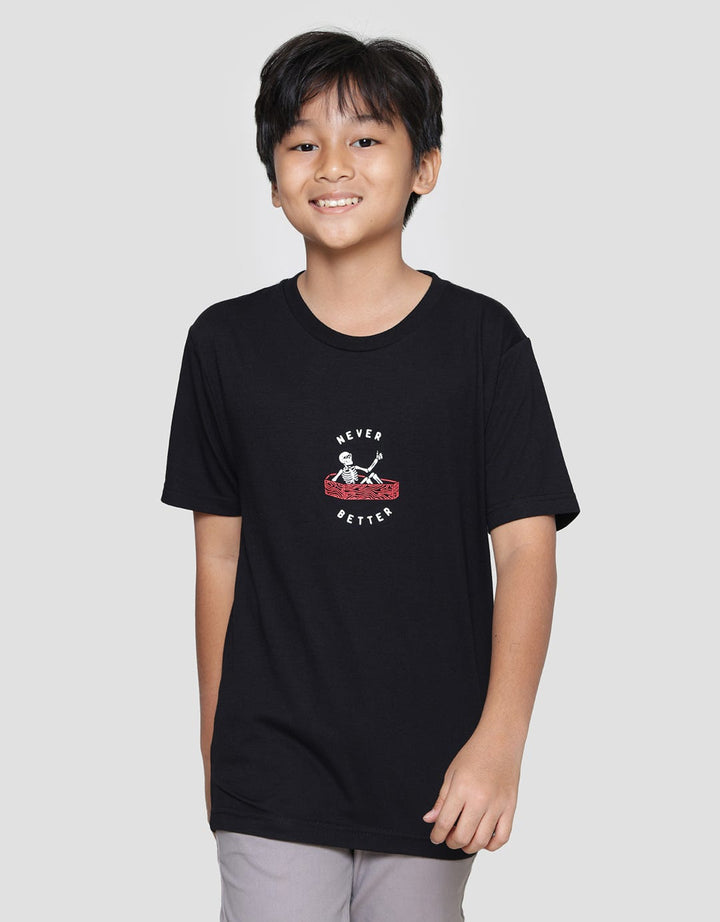 Nevada Halloween Print Kaos Anak Laki-Laki