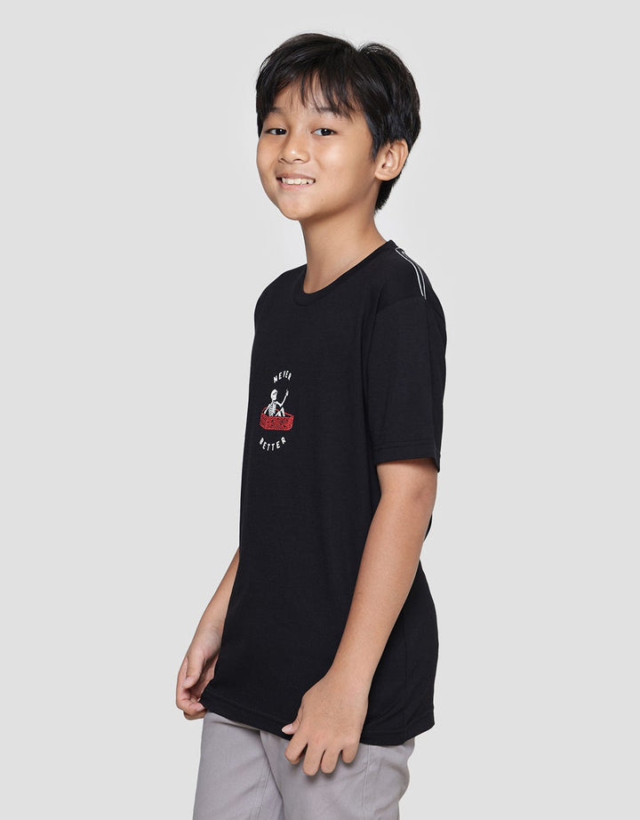 Nevada Halloween Print Kaos Anak Laki-Laki