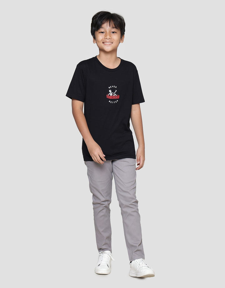 Nevada Halloween Print Kaos Anak Laki-Laki