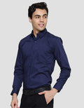 Stanley Adams Solid Slim Fit Kemeja Lengan Panjang Pria