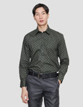 Stanley Adams Prints Slim Fit Kemeja Lengan Panjang Pria