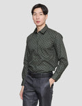 Stanley Adams Prints Slim Fit Kemeja Lengan Panjang Pria