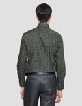 Stanley Adams Prints Slim Fit Kemeja Lengan Panjang Pria