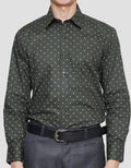 Stanley Adams Prints Slim Fit Kemeja Lengan Panjang Pria