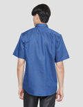 Stanley Adams Regular Plain Fit Kemeja Pria