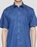 Stanley Adams Regular Plain Fit Kemeja Pria