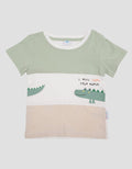 Pipiniko Cns Croco Baby Short Sleeve T-shirt