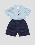 Pipiniko Print Dino Clothes Set for Boys