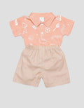Pipiniko Dino Sport Baju Set Anak Laki-Laki