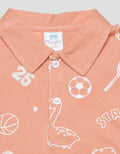Pipiniko Dino Sport Baju Set Anak Laki-Laki