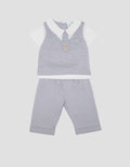 Pipiniko Boys Vest Checked Boys Knit Set Clothes