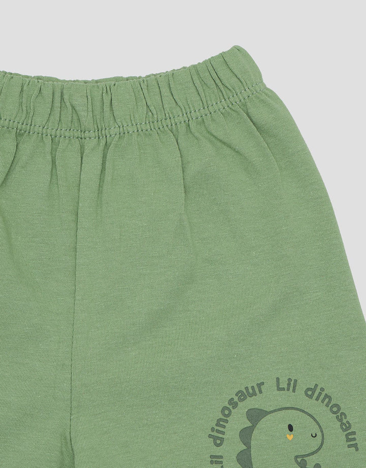 Pipiniko Lil Dino Set Pakaian Anak Laki-laki