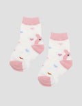 Pipiniko Bunny Love Kaus Kaki Anak Perempuan