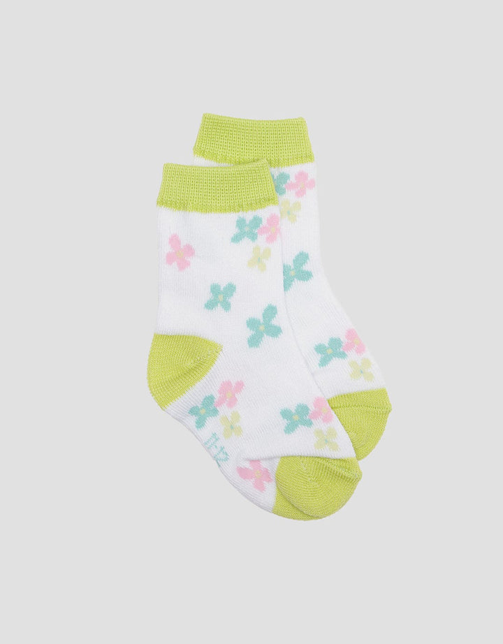 Pipiniko Flower Print Girls Socks