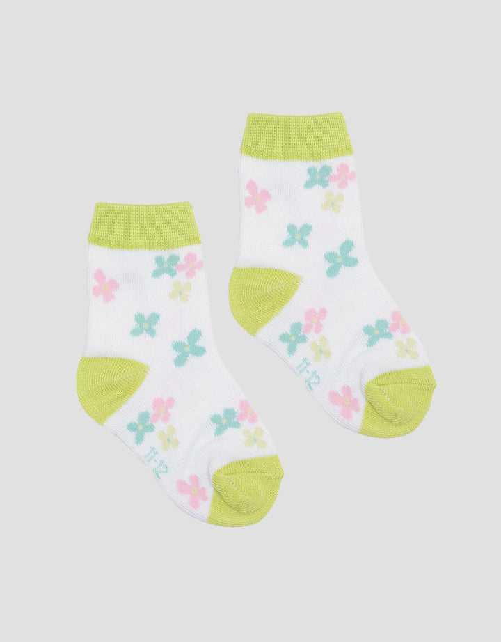 Pipiniko Flower Print Girls Socks