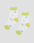 Pipiniko Flower Print Girls Socks