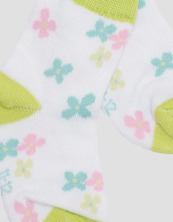 Pipiniko Flower Print Girls Socks