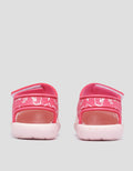 Little M Paint Print Girls Sandals