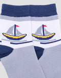 Kidz Too Marine Sailboat Kaus Kaki Anak Laki-Laki